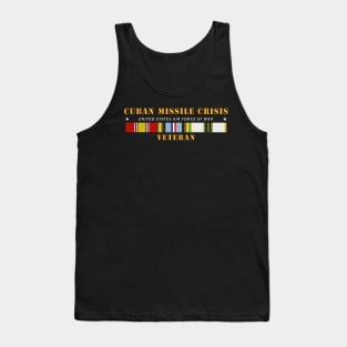 Cuban Missile Crisis w AFEM COLD SVC - USAF Tank Top